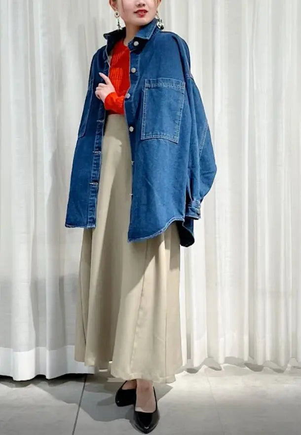 [New tag included] Sold out!! ️Very popular bouge rolled denim outerwear