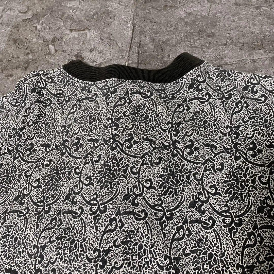 [Museum class/phantom class] 80S OLD STUSSY Total pattern T -shirt Paisley pattern