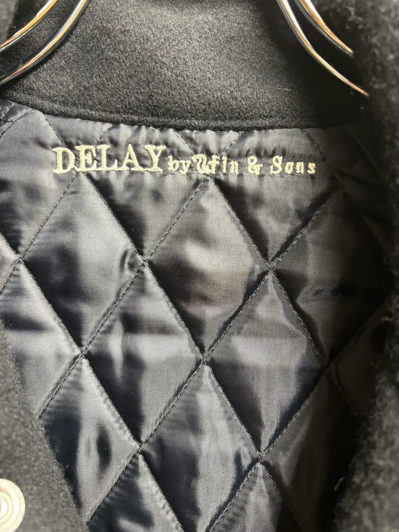 Deer leather Melton DELAY by win&sons Delay Stadium Jacket M