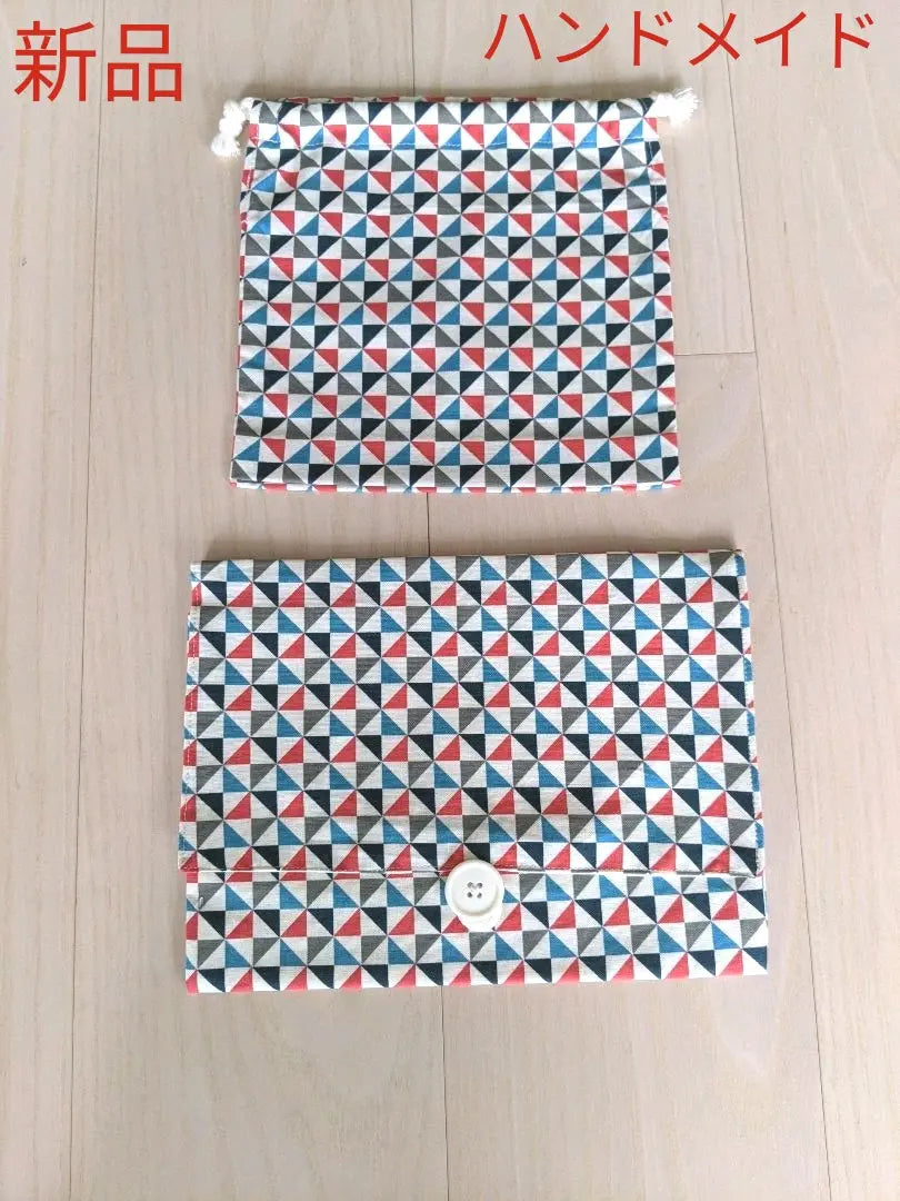 [New] Handmade lunch boxes & cup drawstring multi -purpose set