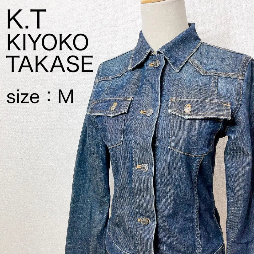 K.T KIYOKO TAKASE denim jacket G-jacket