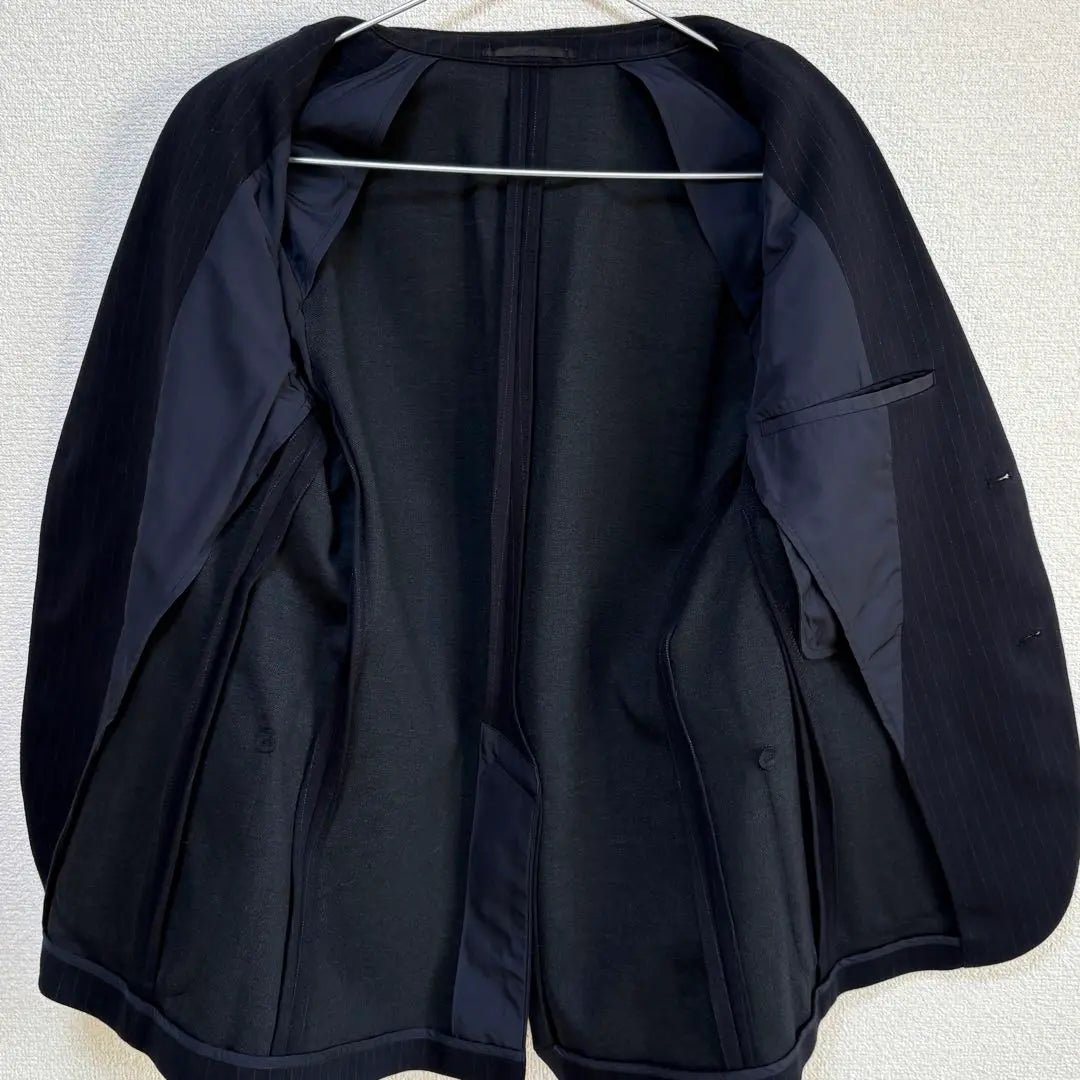 [Beauty] UNIQLO Comfort 2B Jacket Stripe Navy S