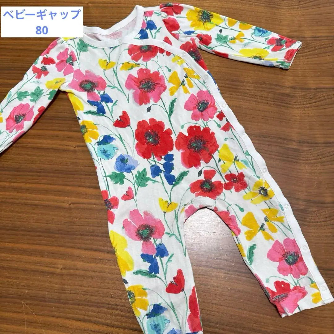 babyGAP Baby Gap Floral Romper 80