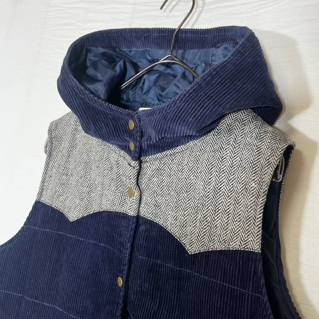 ♥NORTHERN TRUCK♥ Northern Truck Corduroy Padded Vest