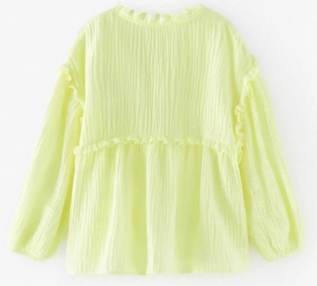 Nuevo ZARA kids ZARA kids top blusa amarilla