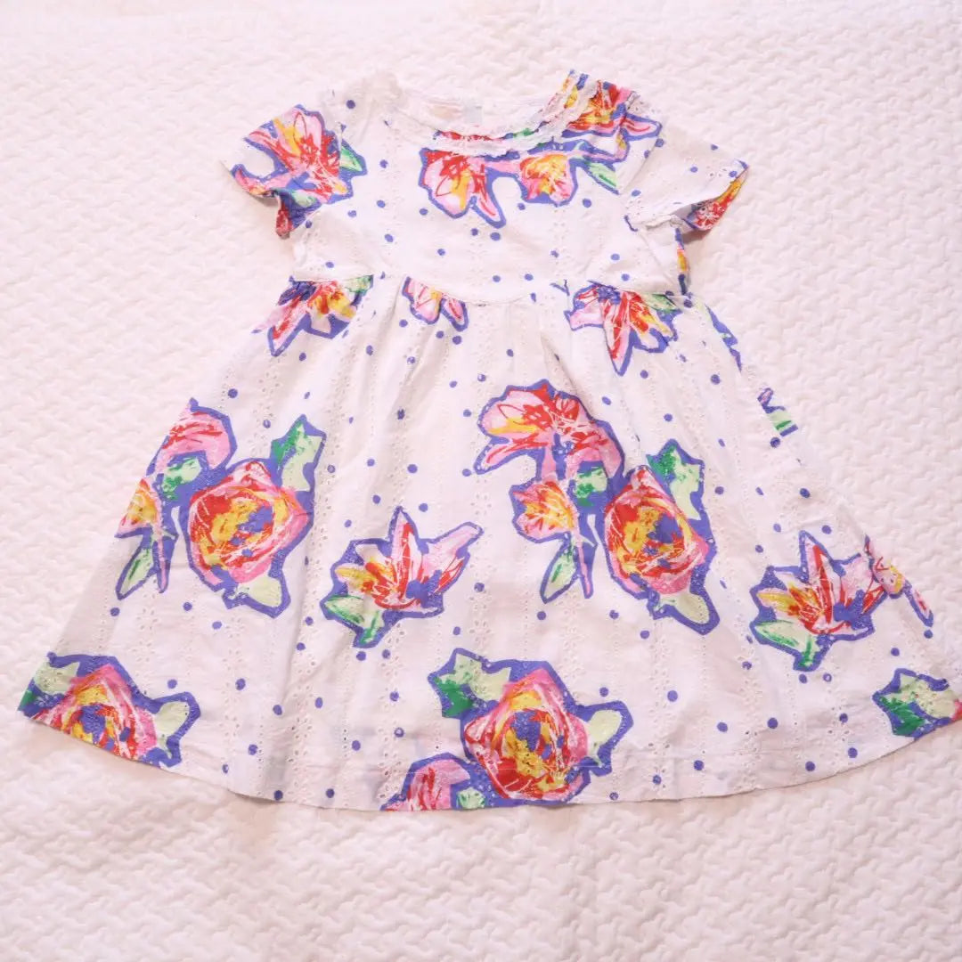 hakka kids floral dress 120