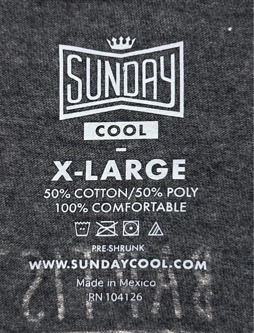 [SUNDAY COOL] Short -sleeved print T -shirt overseas old clothes Spring / summer