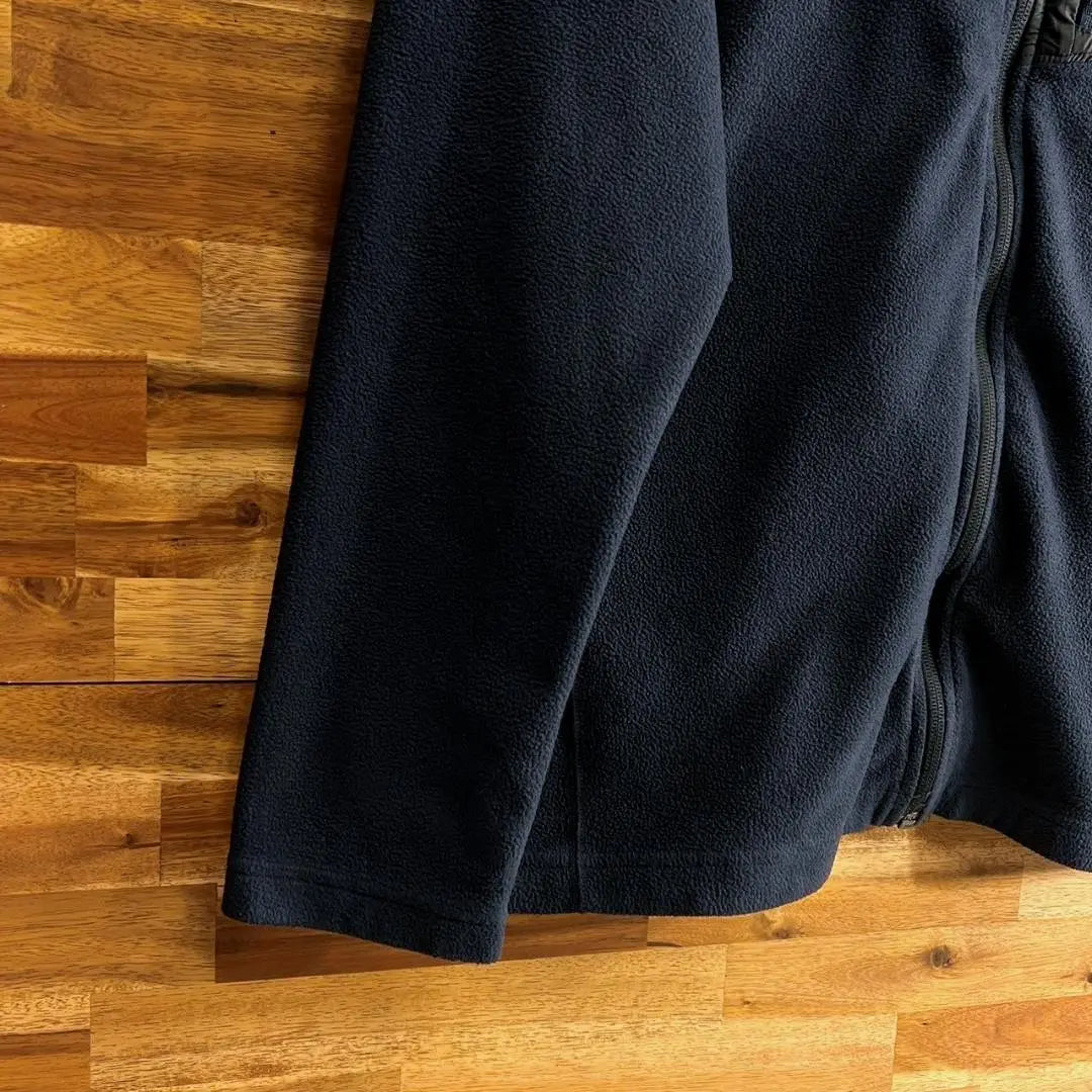 [E67] The North Face Fleece Jacket Full Zip Navy Men's | 【E67】ザ ノースフェイス フリースジャケット フルジップ ネイビー メンズ