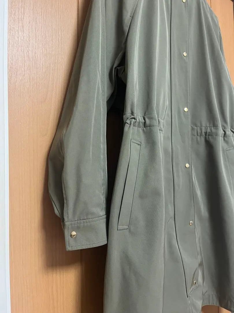 23 Wards [Water-repellent treatment] Light twill no-collar coat 38