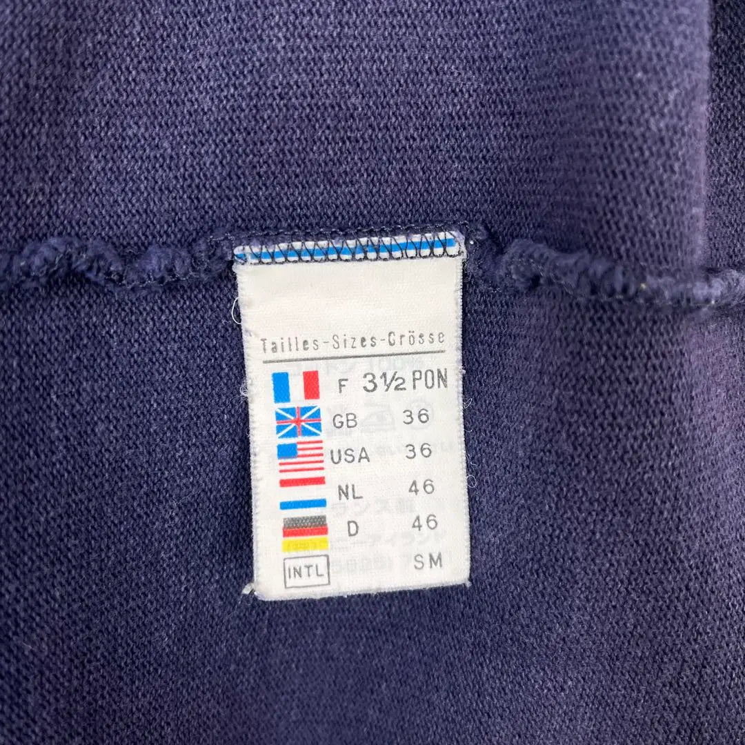 [Made in France] St. James Basque Shirt Plain Long Sleeves Vintage Unisex