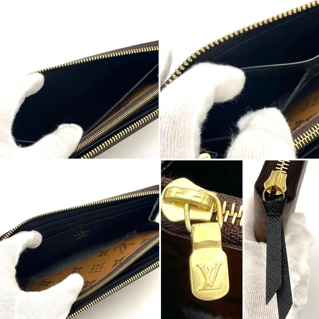 Louis Vuitton Long Wallet Monogram Reverse Portefeuille Clemence 1523 | ルイヴィトン 長財布 モノグラム リバース ポルトフォイユ クレマンス 1523