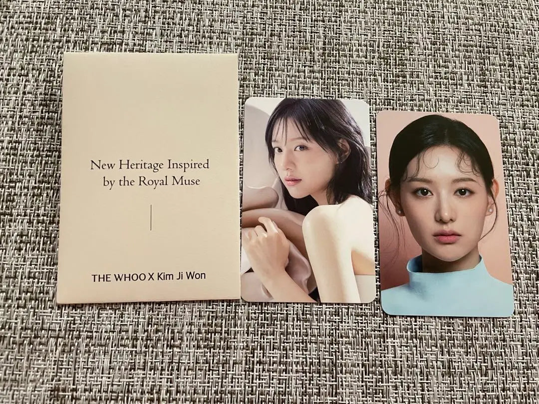 Kim Ji Won THE WHOO Trading Card