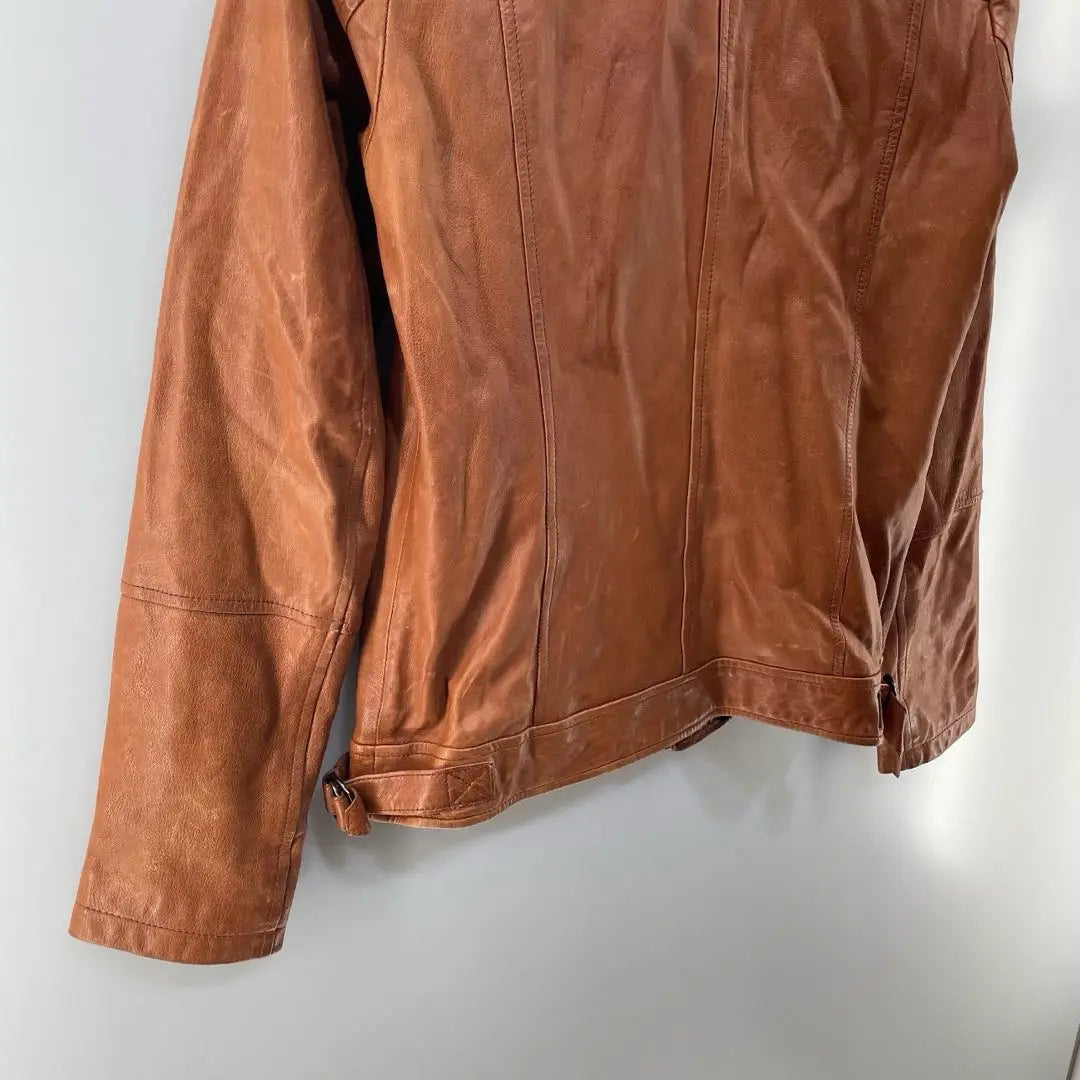 Banana Republic Boa Leather Jacket XS Brown Women