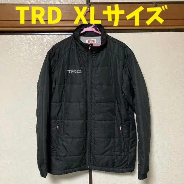 Toyota TRD Padded Jacket Outerwear Black Men's XL Size