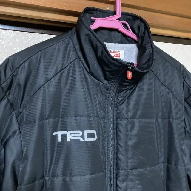 Toyota TRD Padded Jacket Outerwear Black Men's XL Size