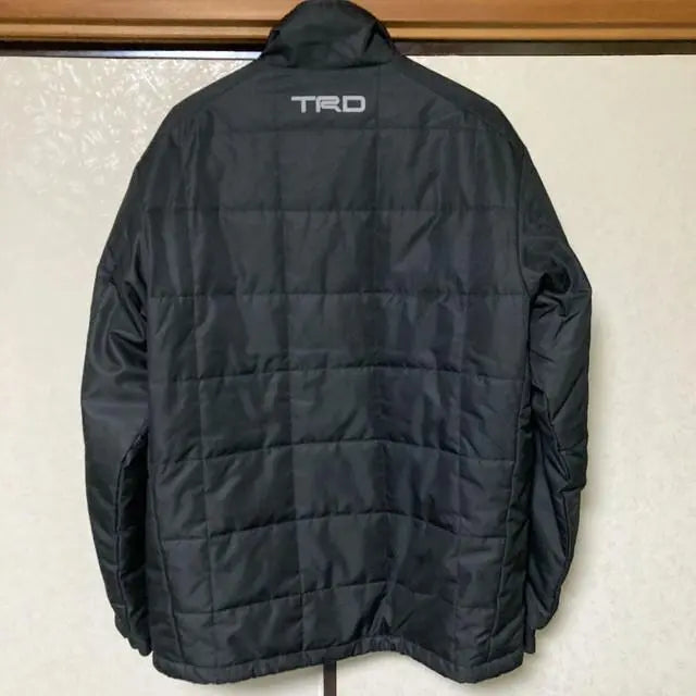 Toyota TRD Padded Jacket Outerwear Black Men's XL Size