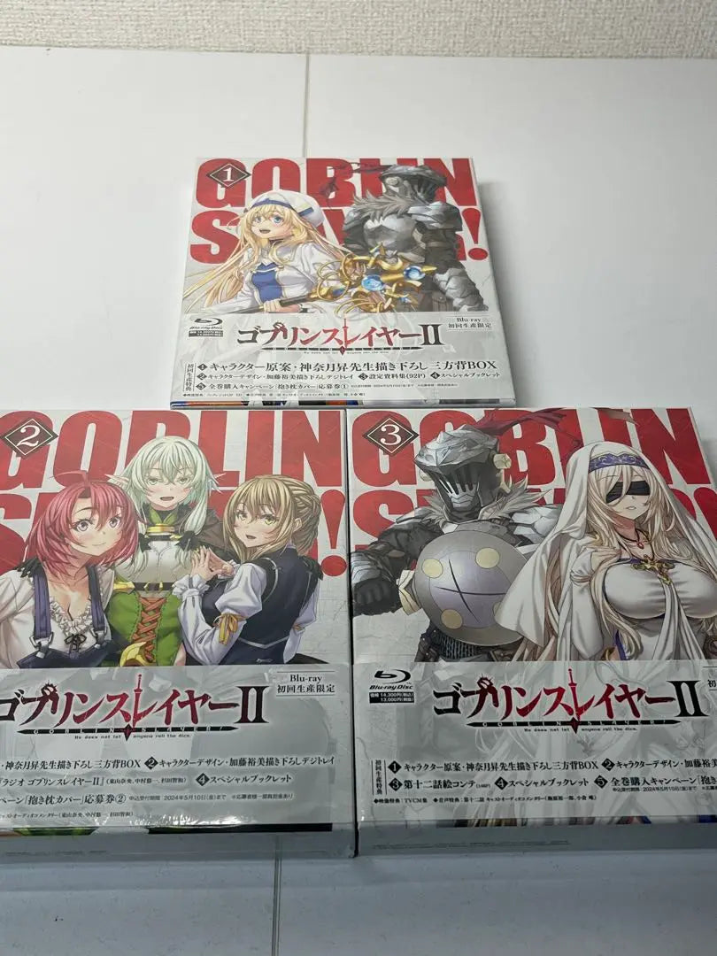 [Sin abrir] Blu-ray Goblin Slayer II Volumen 3 Set