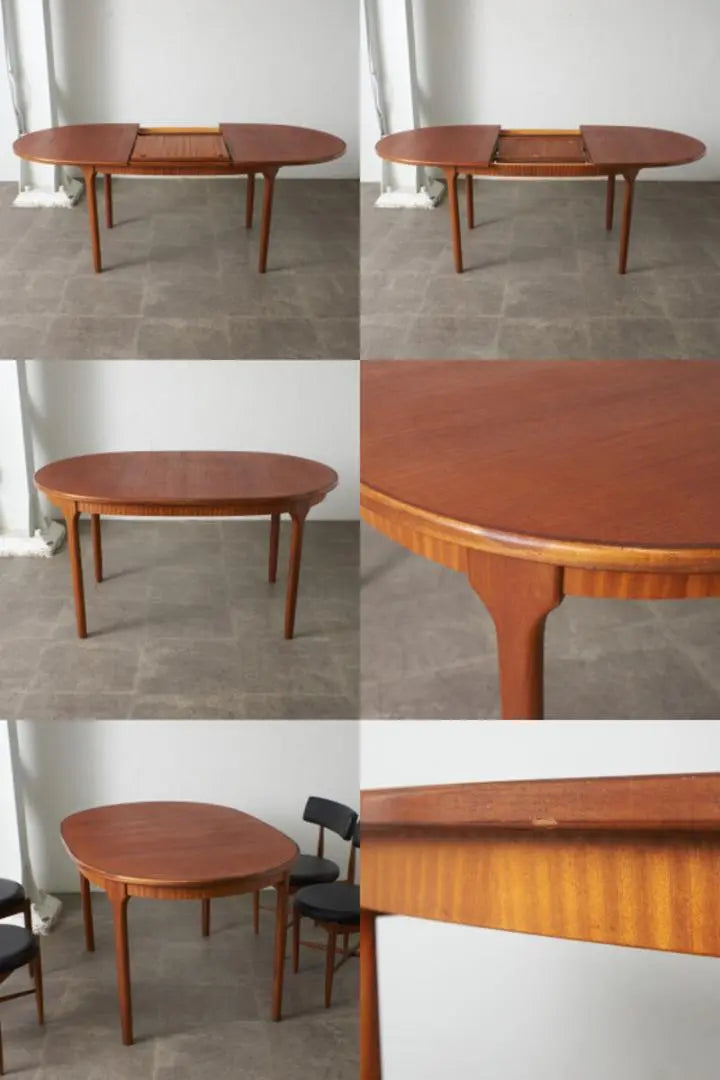 85608★A.H. McINTOSH Dining Table Teak Oval | 85608★A.H. McINTOSH ダイニングテーブル チーク オーバル