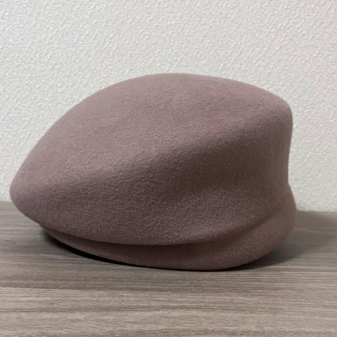 CA4LA Casculine Casquette Brown Dull Pink Wool