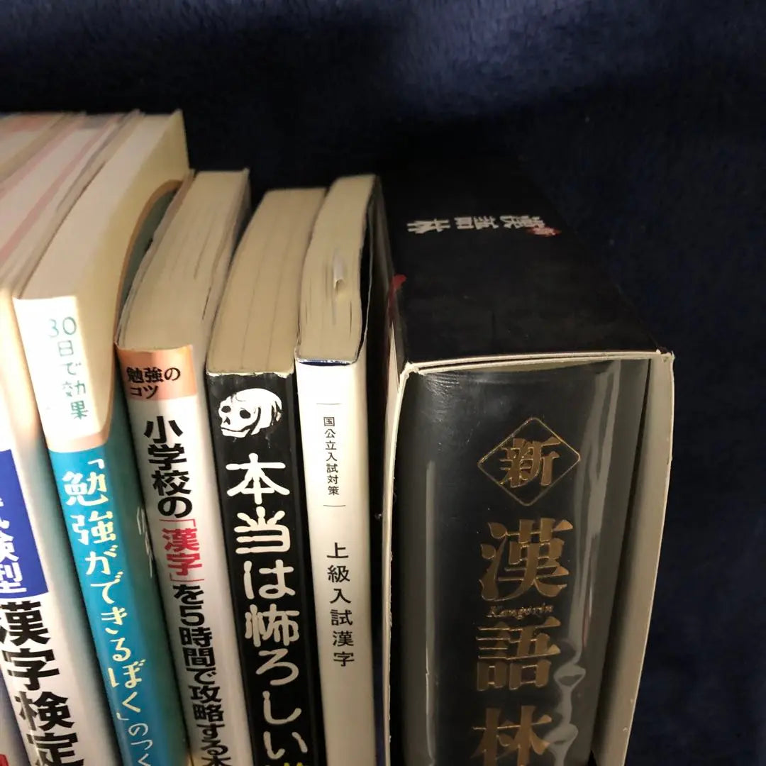 Colección de 12 libros con preguntas de examen de kanji