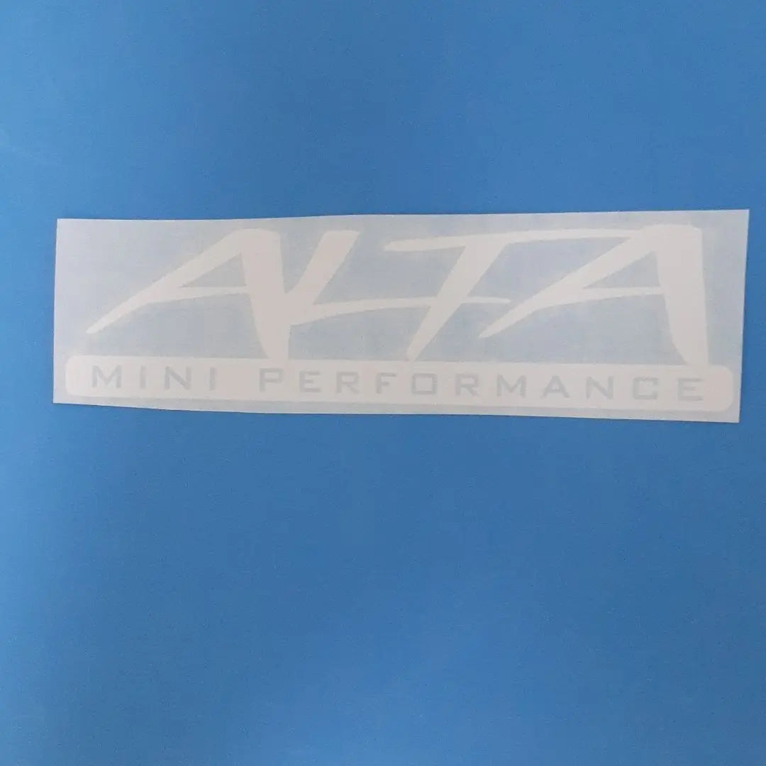 Overseas Alta Performance cutting sticker