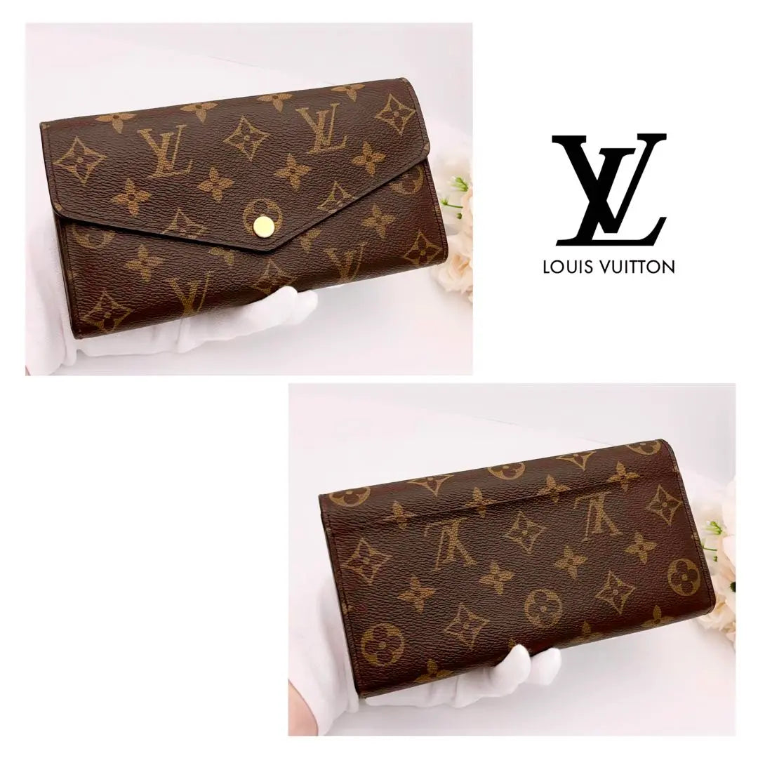 Weekend only!! ️ Louis Vuitton Monogram Wallet Portefeuille Sarah Brown