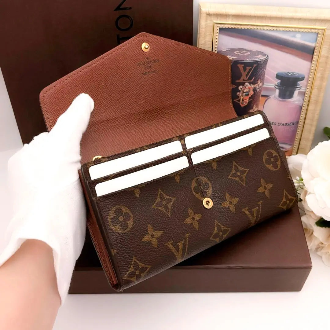 Weekend only!! ️ Louis Vuitton Monogram Wallet Portefeuille Sarah Brown