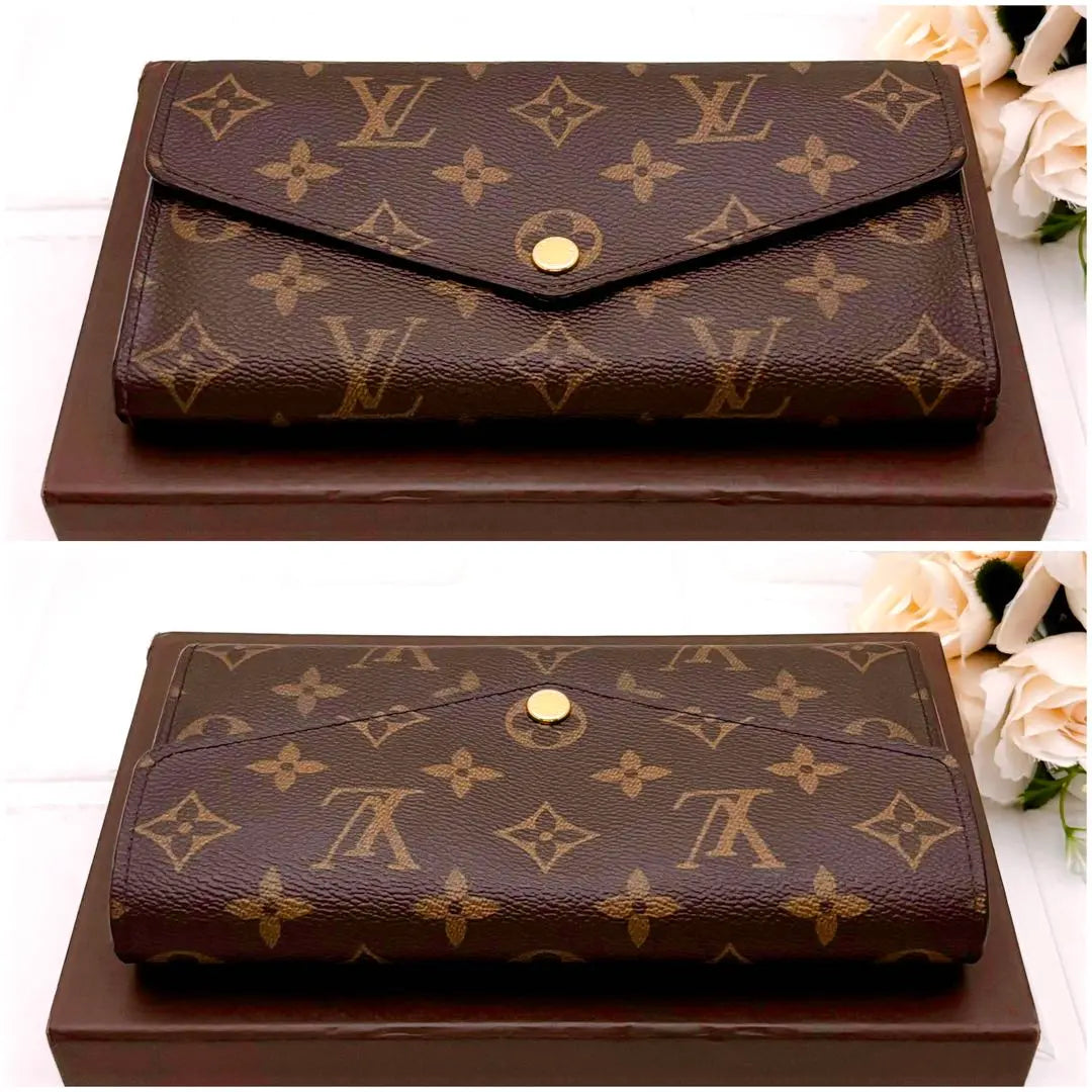 Weekend only!! ️ Louis Vuitton Monogram Wallet Portefeuille Sarah Brown