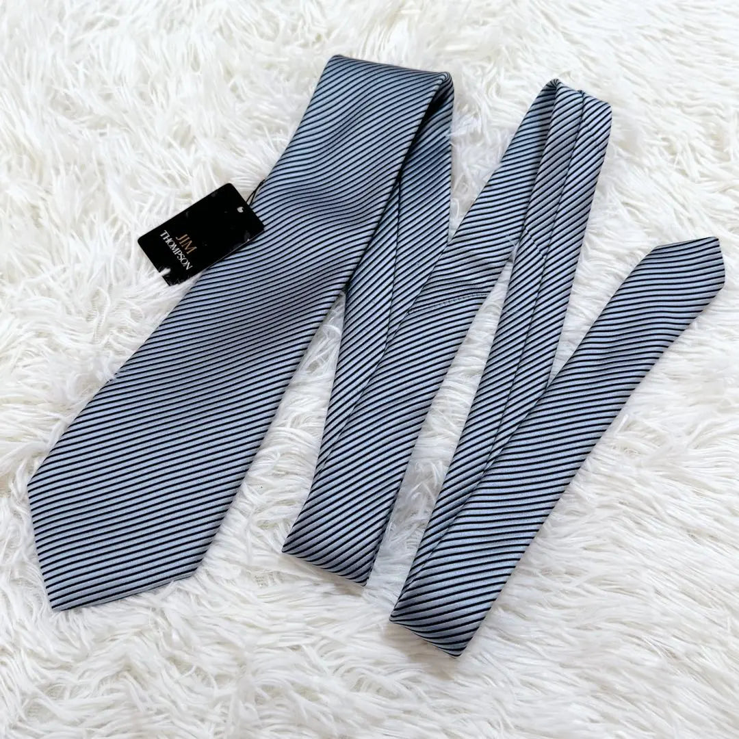 [Unused item] JIMTHOMPSON Jim Thompson tie striped silk