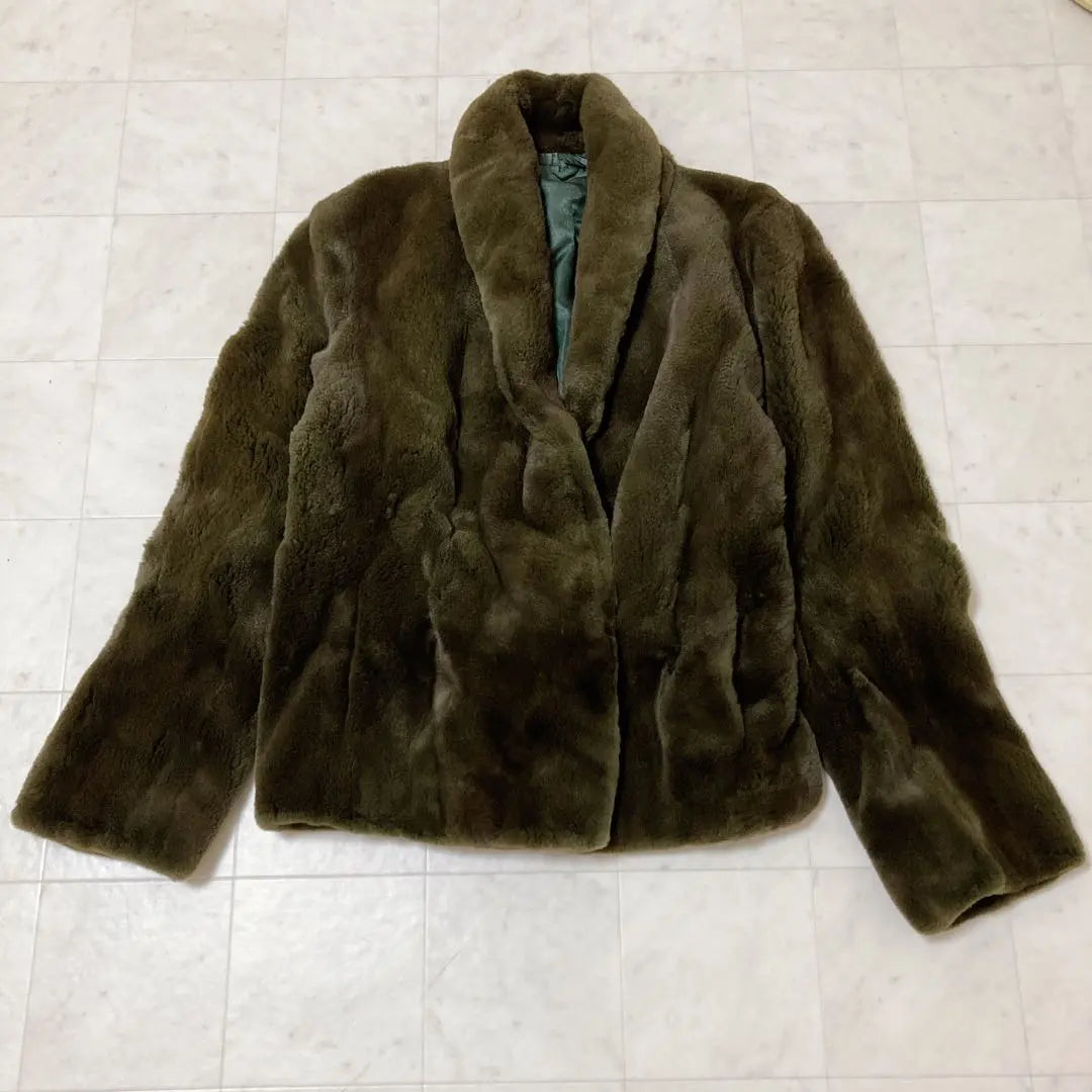 [MG sable] Real fur coat fur free size