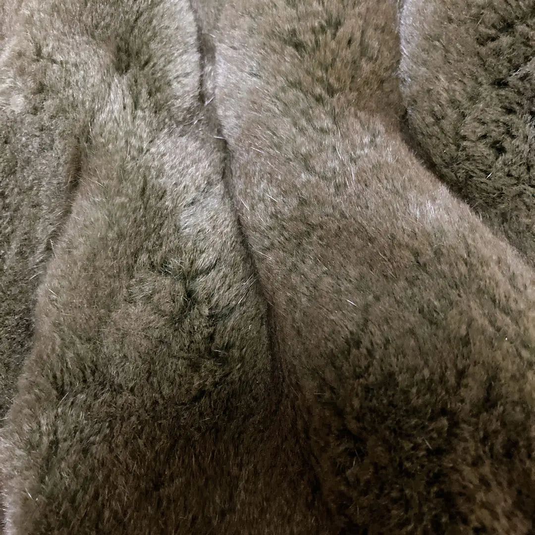 [MG sable] Real fur coat fur free size