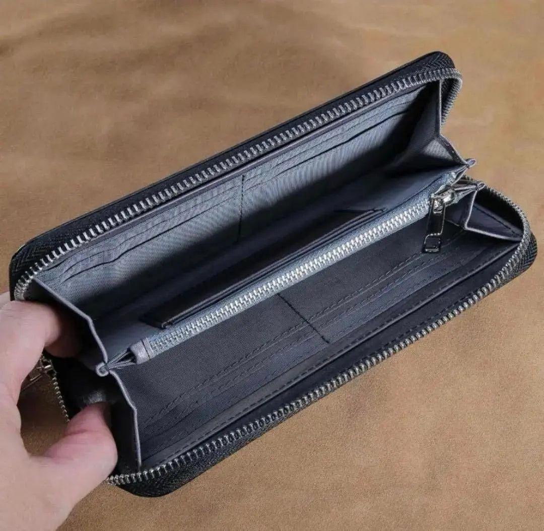 ✨ Genuine Leather Lord Wallet ✨ Coin purse card case coin business fashionable large capacity | ✨本革長財布✨小銭入れ カード入れ コイン ビジネス おしゃれ 大容量