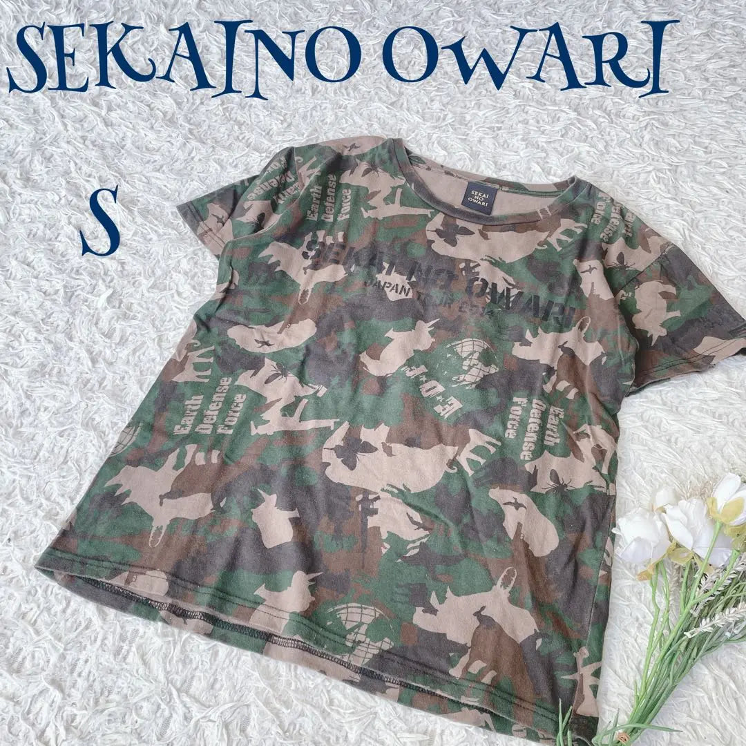 Sekaino Owari Carnival Starland Edition Live T-shirt S 100% cotton