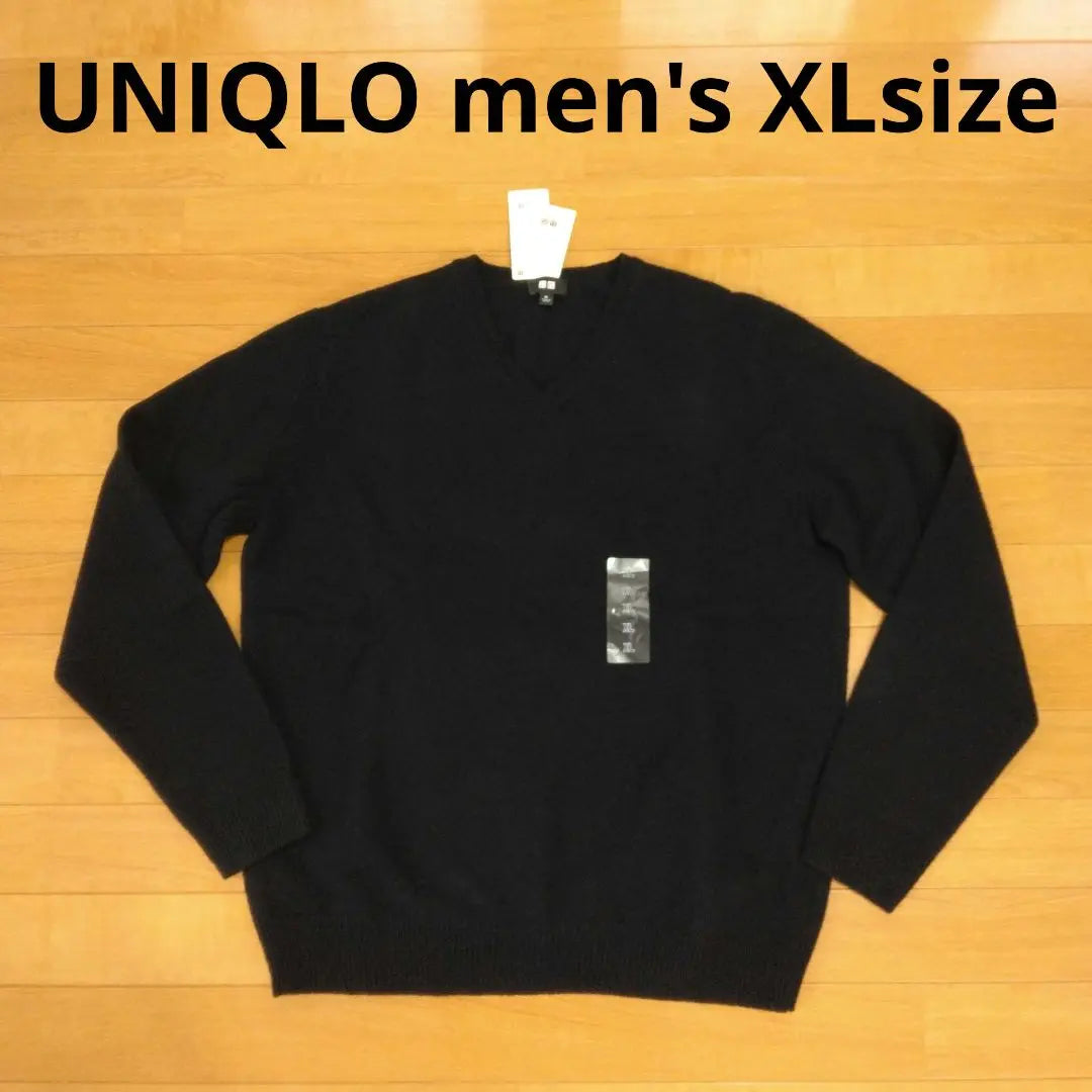 Jersey de cuello en V para hombre de UNIQLO, talla XL