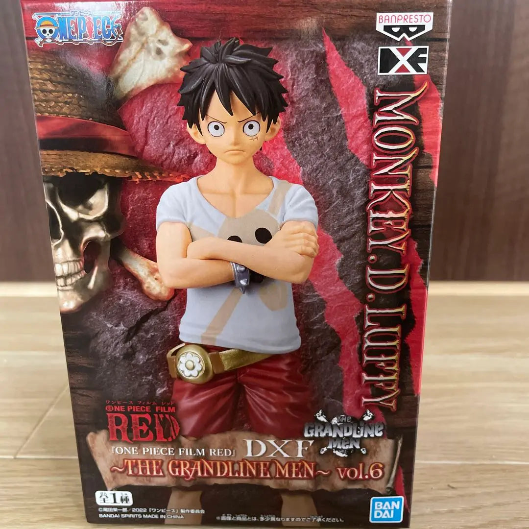 PELÍCULA DE UNA PIEZA ROJA Monkey D. Luffy DXF