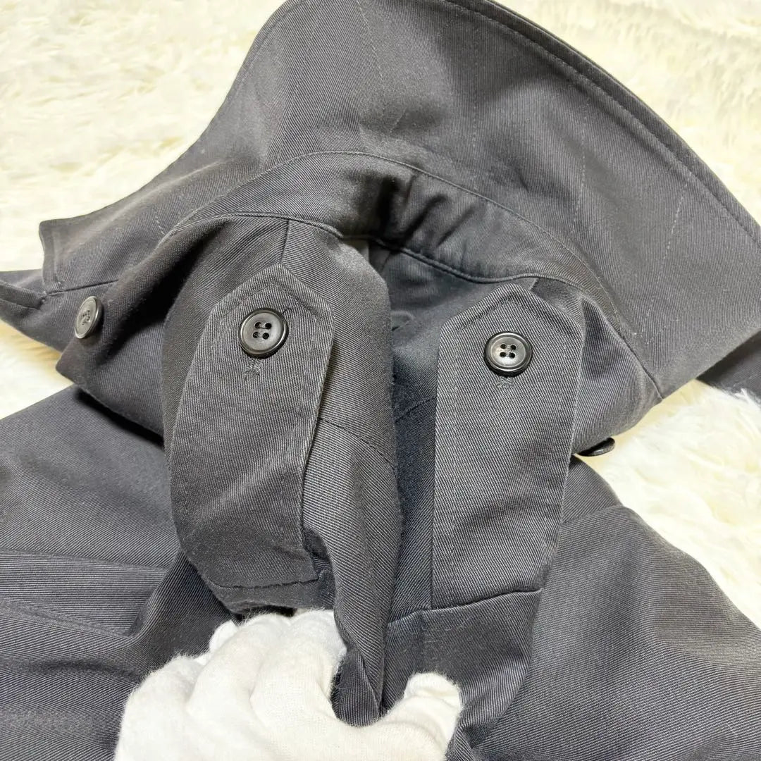 Gabardina APCAPC XS con cinturón interior gris