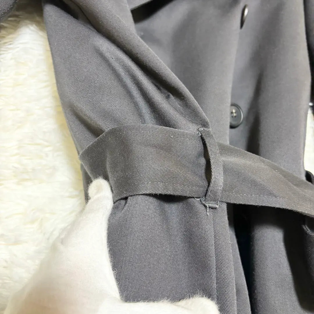 Gabardina APCAPC XS con cinturón interior gris