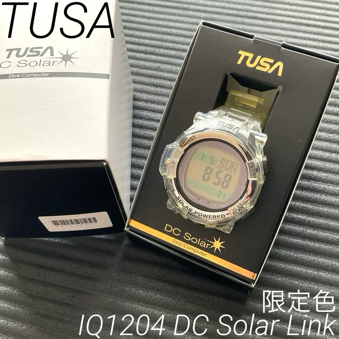 [TUSA Dive Computer Limited Color] IQ1204 DC Solar Link