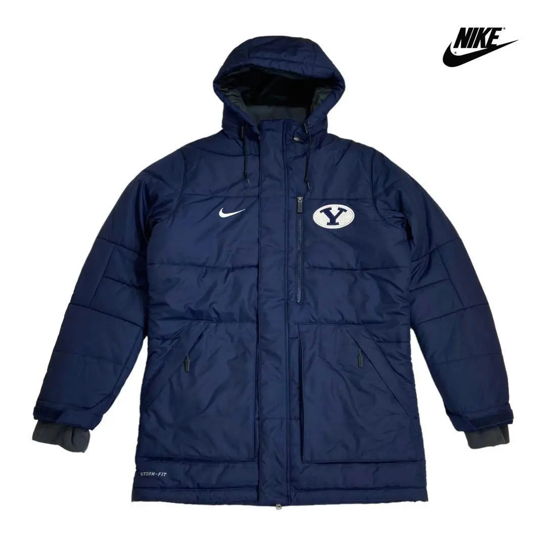 00M164◯ NIKE BYU Brigham Young College Down Jacket M | 00M164◯ NIKE BYU ブリガムヤング カレッジ ダウンジャケット M