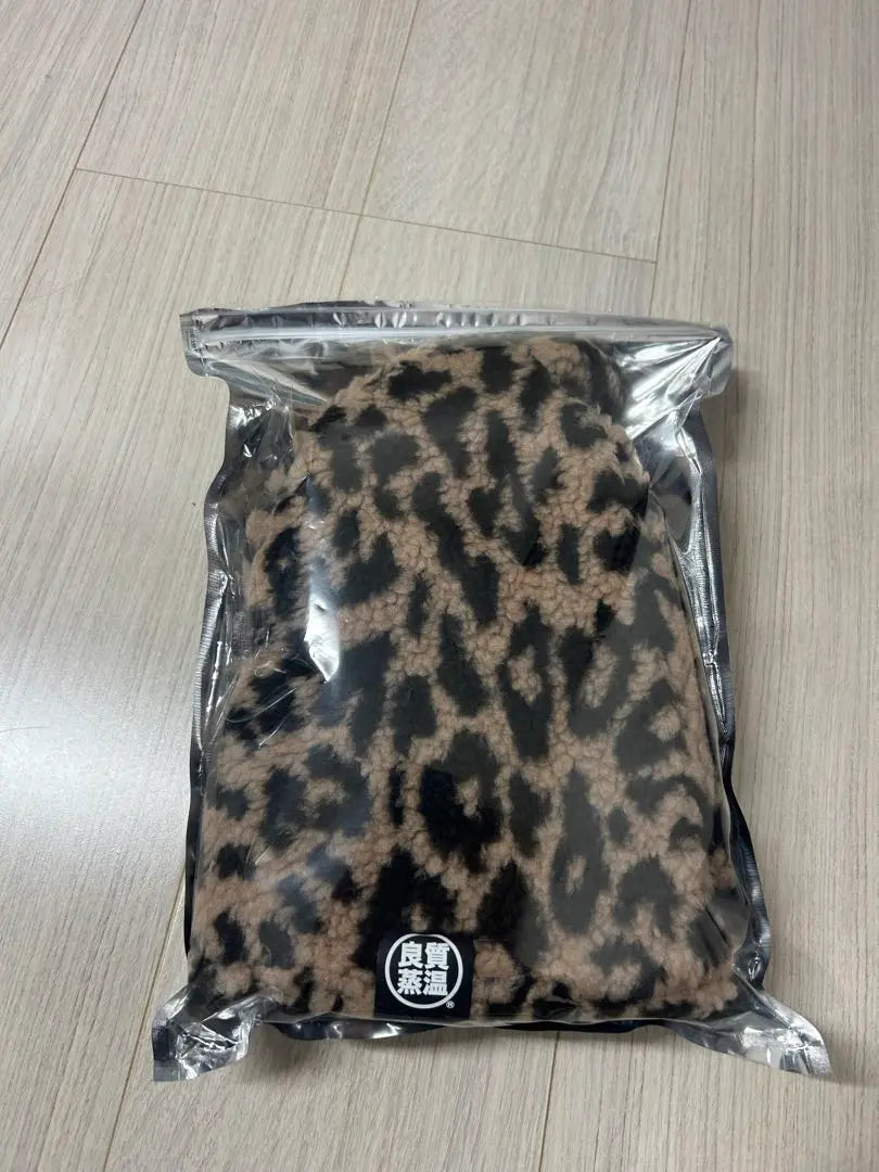 Nuevo mejor sombrero de sauna sin usar con estampado de leopardo | 新品未使用 ベストサウナハット ボア 豹柄