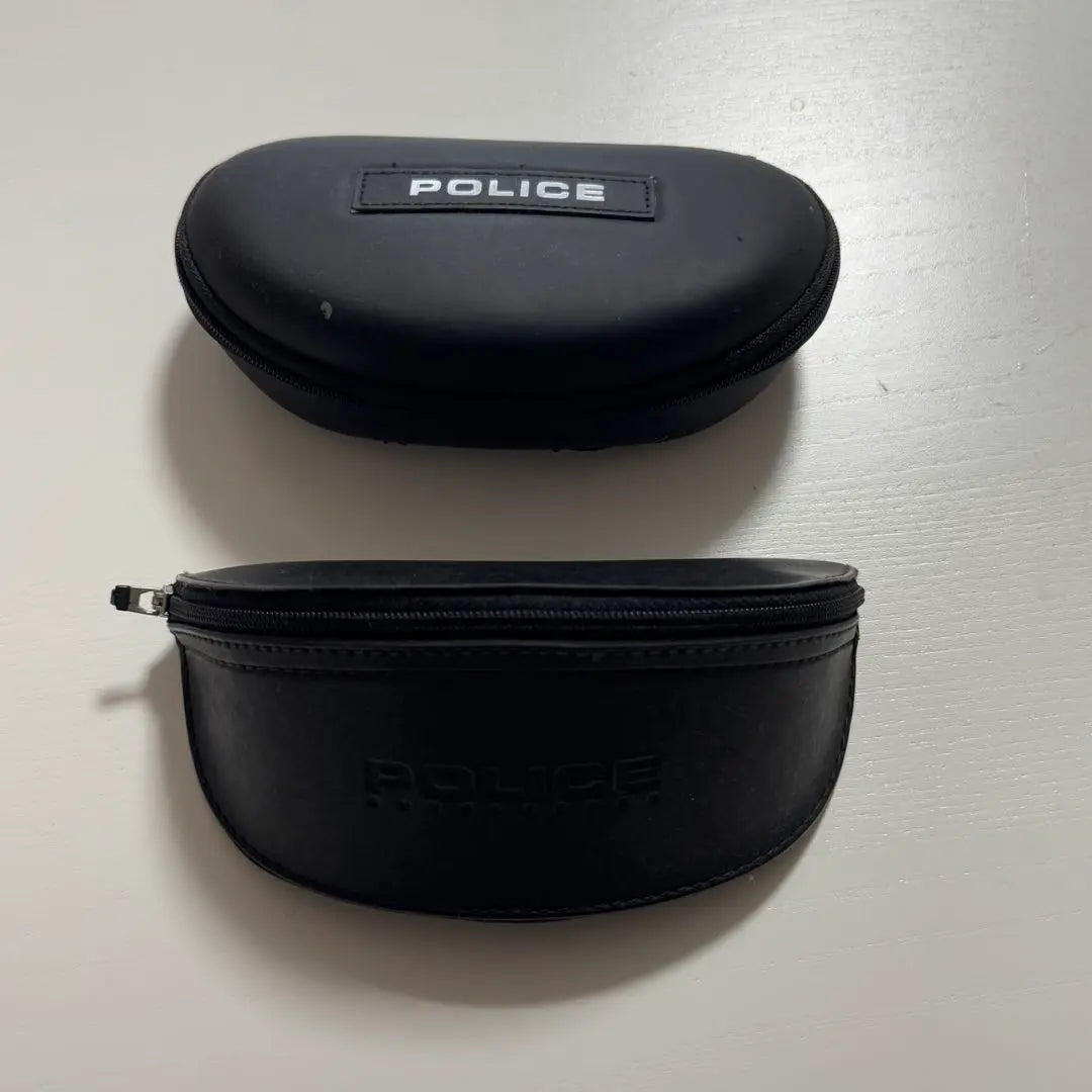 Police Glasses Sunglasses Case Set of 2