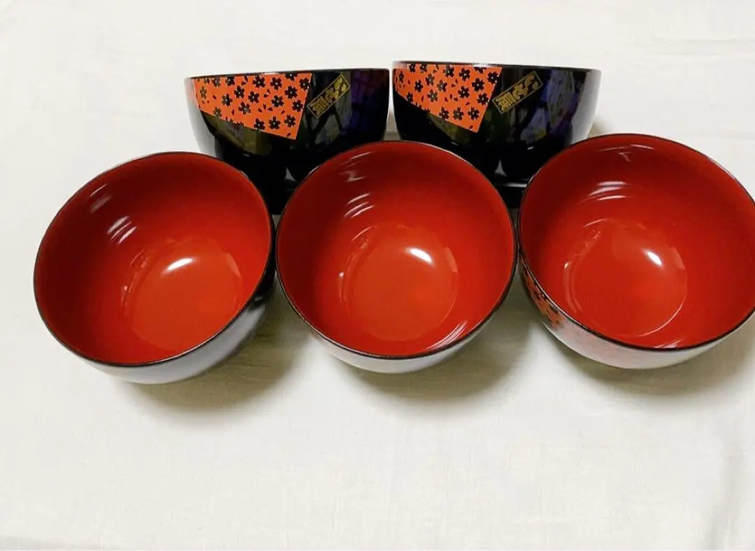 Isetatsu Udon bowl set of 5, without lid, Japanese tableware