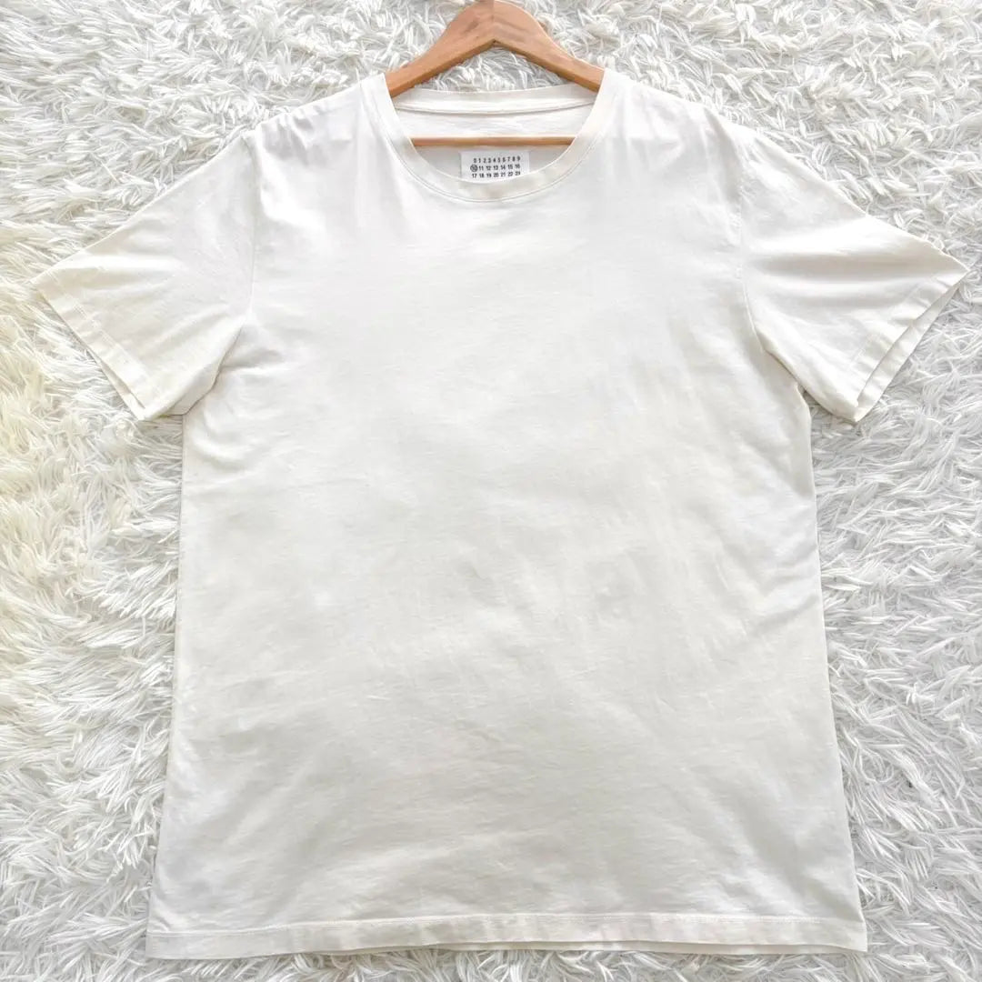 [Extremely beautiful XL] Maison Margiela short sleeve T-shirt beige