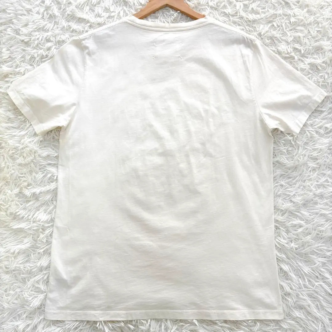 [Extremely beautiful XL] Maison Margiela short sleeve T-shirt beige