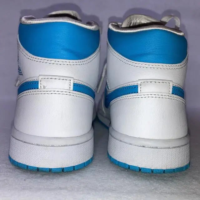 Air Jordan 1 MID White Light Blue UNC size 6.5 23.5cm