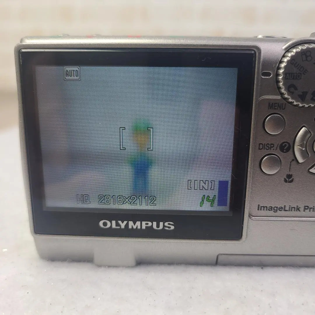 Olympus Digital Camera FE-140 Old Compact Digital Operating Product Difficult