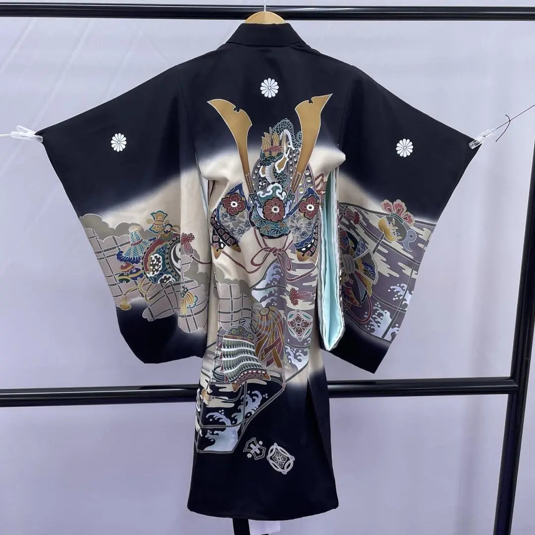 Y★2024★ Kimono para niños Shichi-Go-San Kakegi para niños de un solo cuerpo, ropa interior negra incluida