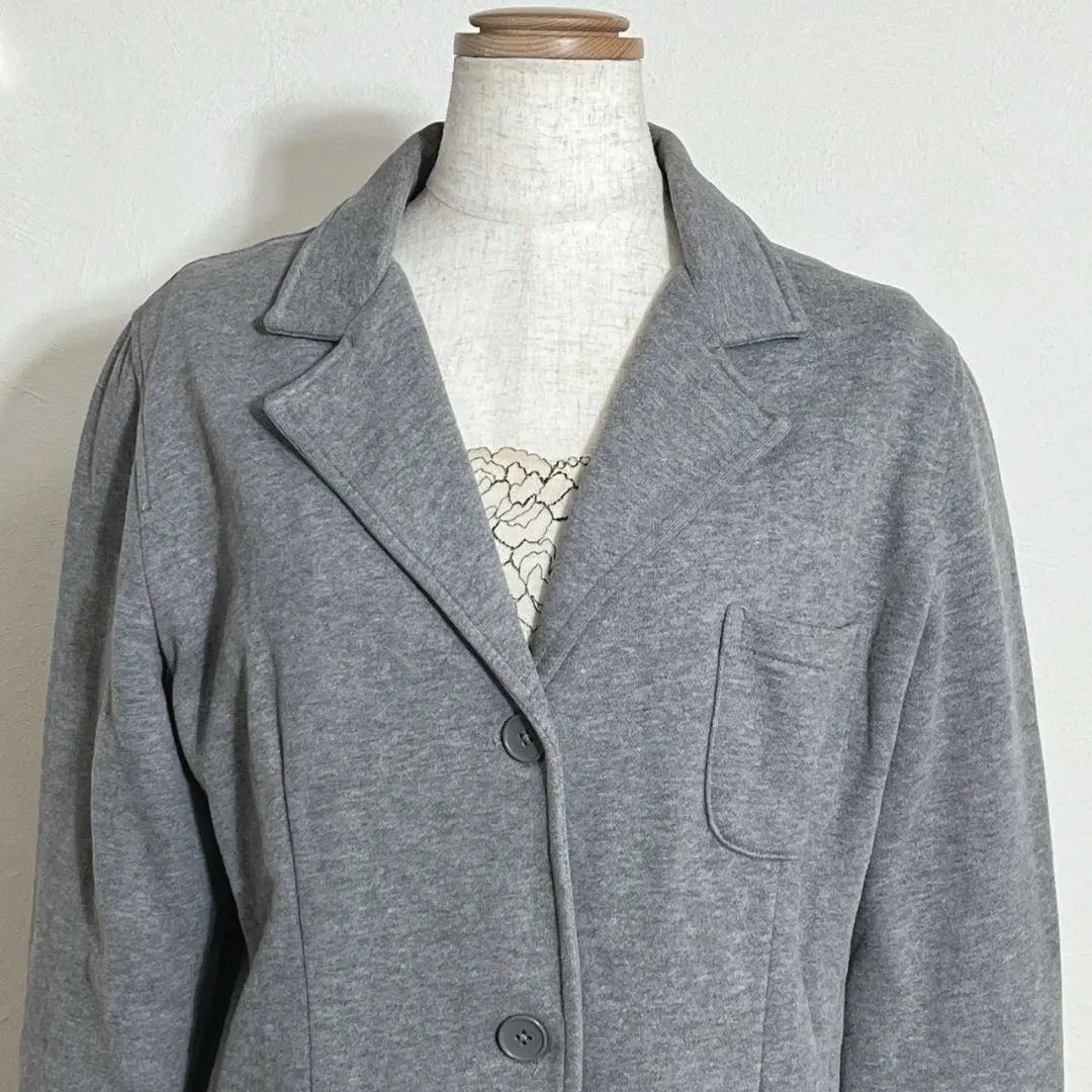 ❤️Chaqueta informal gruesa y a medida de color gris Gap, talla L