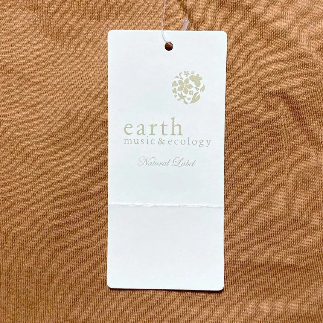 earth music&ecology tops cut and sew T-shirt short sleeve