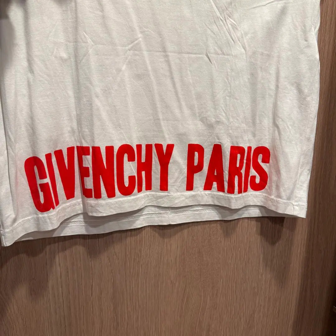 GIVENCHY PARIS White T-shirt XS